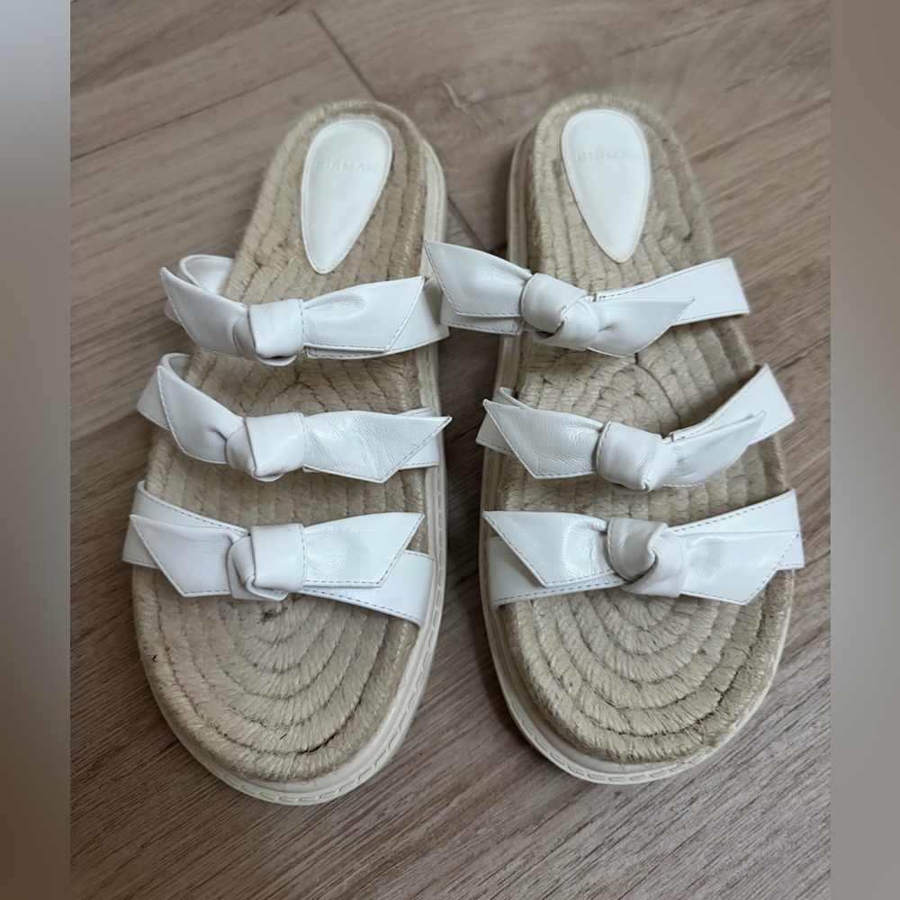 Alexandre Birman Cream Lolita Espadrille